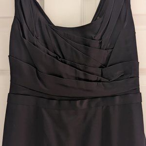 Elie Tahari Cocktail Dress with Shirred Bodice, Inlaid Zipper, Barely Worn